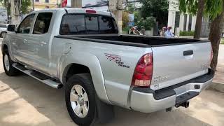 The 2005 Toyota Tacoma PreRunner SR5 V6 Silver Color Review Detail & Price | Used car for sale