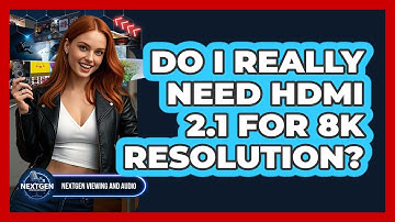 Do I Really Need HDMI 2.1 For 8K Resolution? - NextGen Viewing and Audio