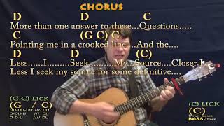 Closer to Fine (Indigo Girls) Strum Guitar Cover Lesson with Chords/Lyrics - Capo 2nd