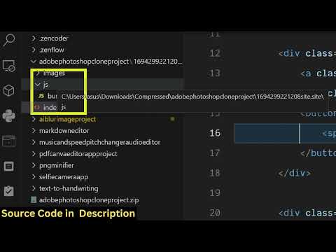 Build a Offline Adobe Photoshop Clone Image Editor in Browser Using HTML5 & Javascript