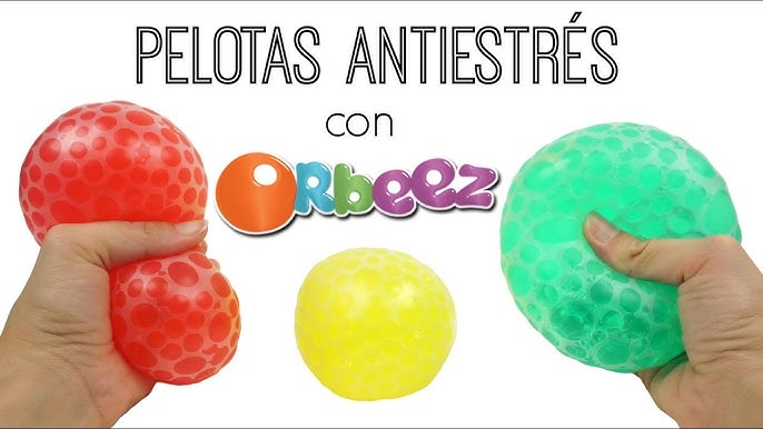 Cómo hacer PELOTAS ANTIESTRES de SLIME, flubber o moco de gorila 