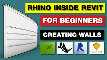 Rhino Inside Revit | Creating Walls Tutorial