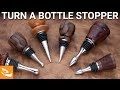 Turning a Bottle Stopper (Woodturning Project) Turning a Bottle Stopper (Woodturning Project)