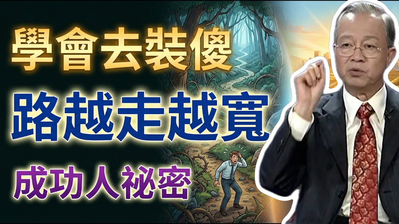 成功人士不說的祕密：學會裝傻，人生路越走越寬。#曾仕強 #易經 #人生智慧 #命理 #國學 #正能量 #沈默是金 #大智若愚 #處世哲學 #修身養性 #心靈成長 #轉運 #磁場提升 #能量守恆
