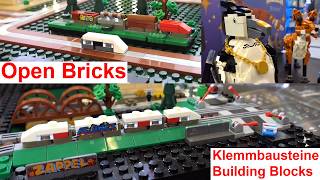 Open Bricks Mikro-Eisenbahn/City, Schule der Magischen Tiere - Klemmbausteine @ Spielwarenmesse 26