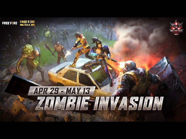 The Zombies have invaded the Free Fire - Garena Free Fire