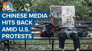 Chinese media weaponizes U.S. discontent amid nationwide protests