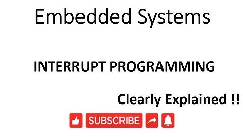 [ES-EN-29]8051 Interrupt Programming -lesson -29