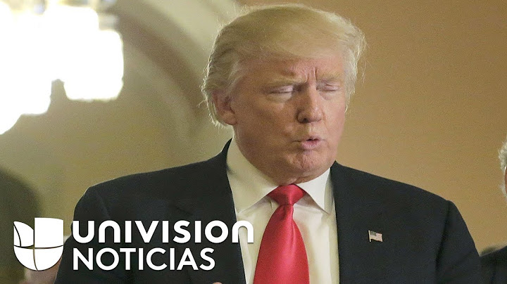 Donald Trump: "Mi presidencia será un gran momento en la vida de todos los estadounidenses"