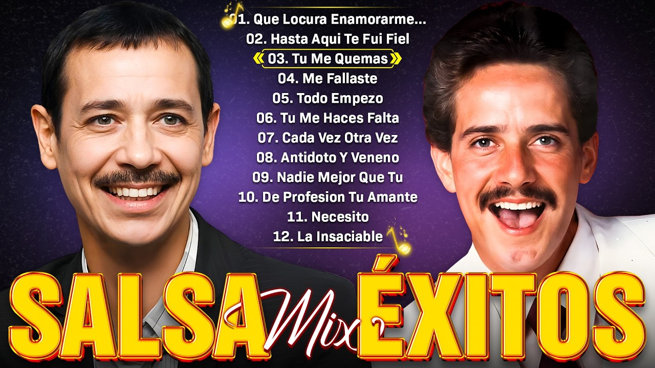 Eddie Santiago Y Frankie Ruiz ❤️ Las Mejores Canciones De Salsa Romántica De Todos Los Tiempos