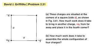 David J. Griffiths Problem 2.31 | Introduction to Electrodynamics