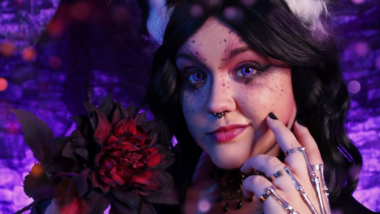 ASMR Wrong Props ❓🤔 Dark Fairy Does Your Makeup (Soft-Spoken Chaotic ASMR Roleplay)