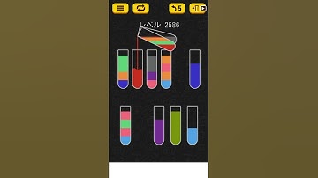【Water Sort Puzzle】 Level 2586