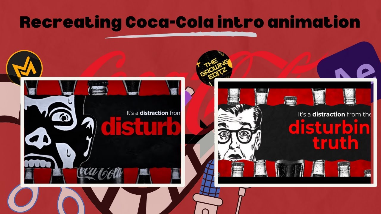 Coca-Cola Intro Animation. Did with the guidance of @TharunSpeaks not just an editing course