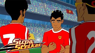 Supa Strikas Arabic | سوبا ستريكاس | كرتون كرة القدم للصغار | الفائز هو من يلفّ أكثر