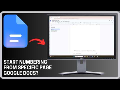 How To Start Page Numbering From Specific Page In Google Docs - Step By Step