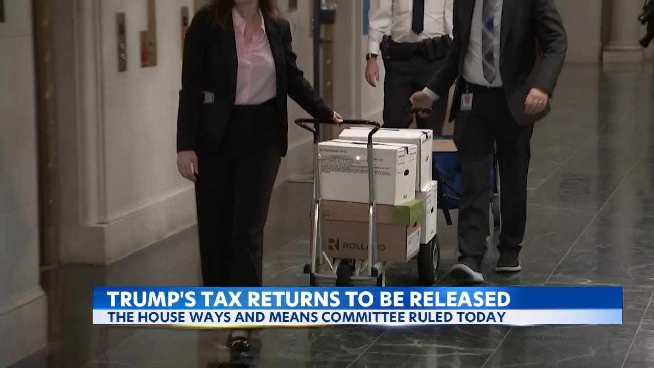 Trump's tax returns to be released to the public - YouTube