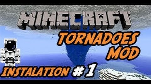 Minecraft 1.5 - How To Install The Tornadoes Mod! (HD)