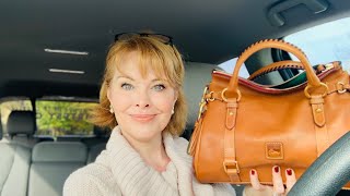 Fall Handbag Clean Out / Dooney & Bourke Small Florentine Satchel/ Why I love this Bag❤️#Dooney