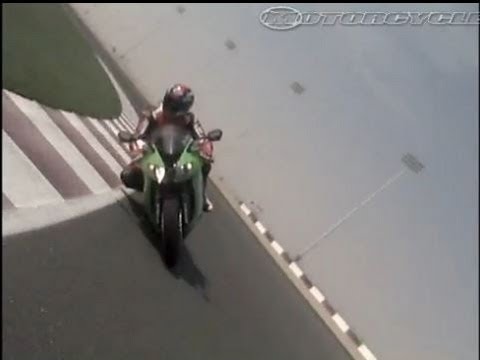 Lap Around Losail Circuit on 2008 ZX-10R - MotoUSA