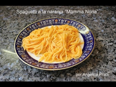 Video: Cómo Hacer Espaguetis De Naranja