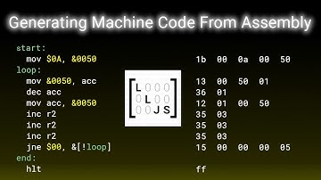 Generating Machine Code (16-Bit VM in JavaScript 011)