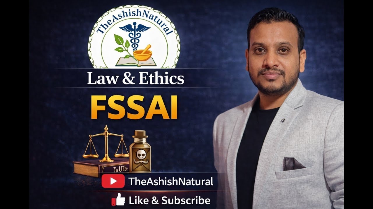 FSSAI (Food Safety and Standards Authority of India)  Act and Rules D.pharma 