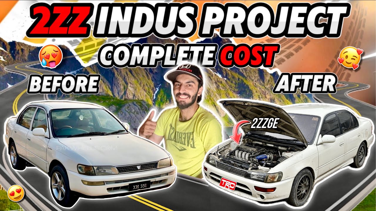 2ZZ Toyota Indus Project TOTAL COST🔥 Performance Project 🤩 TEAM-4K