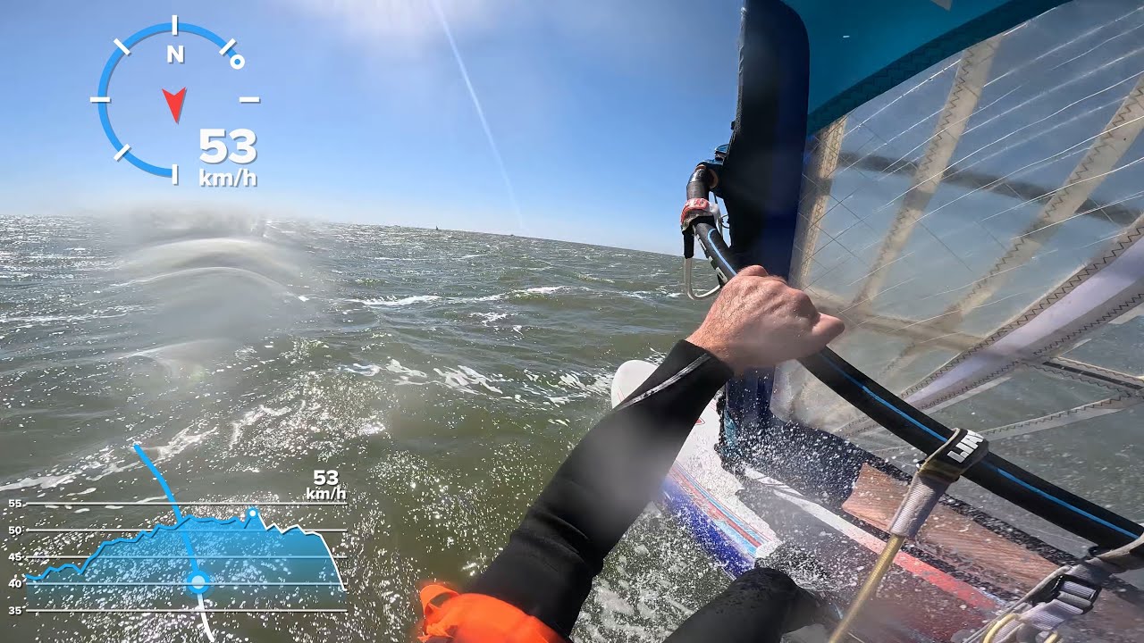 WINDSURFING TERSCHELLING, Testing my new JP 62.5  on Waddenzee, Lies, Terschellling