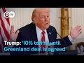 Macron denounces Trump's 'tariff threats' | DW News