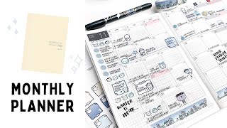 Real Time Plan With Me: Hobonichi Cousin Monthly Calendar screenshot 5