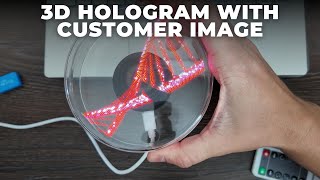 How to Add Custom Image to 3D Hologram Projector | Step-by-Step Tutorial