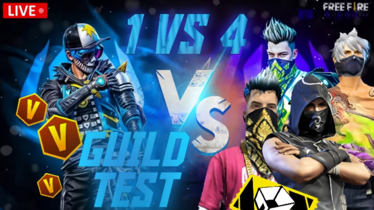 🔴BIGGEST V BADGE GUILD TEST ON LIVE 🔥