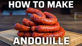Authentic Cajun Andouille Sausage Recipe On a Pellet Grill | Camp Chef