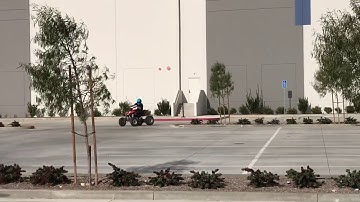 Go hard or go Home  Predator 500 goes drifting