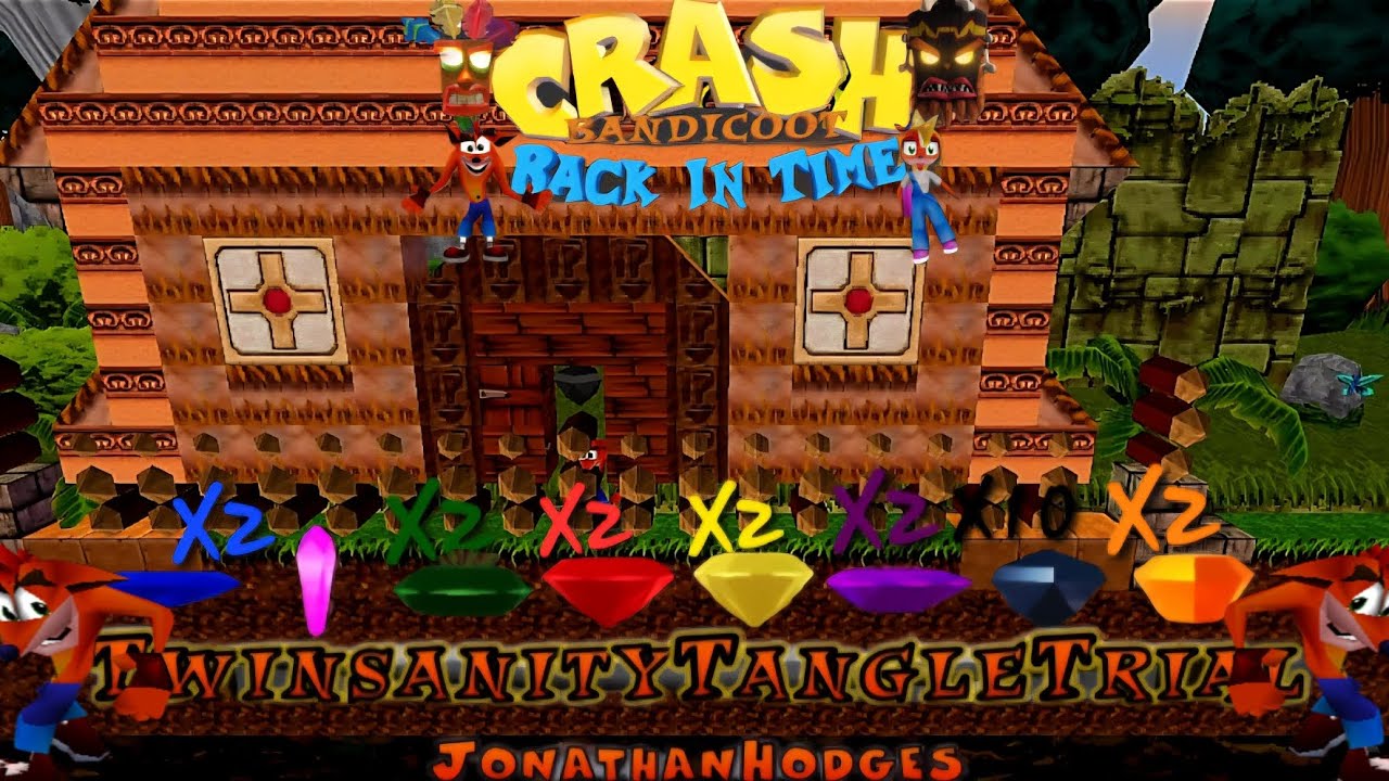 Crash Bandicoot - Back In Time Fan Game: Custom Level: Twinsanity Tangle Trial By JonathanHodges