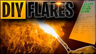 How to make Yellow Bengal Firework Flares