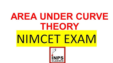 Area Under Curve Theory | NIMCET2021 | Integration area under curve