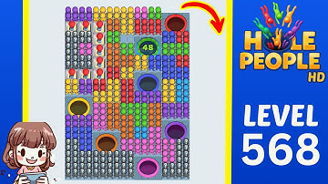 Hole People Level 568 Solution Walkthrough