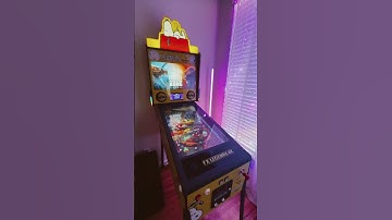 Brand new @AtGamesGaming 4K virtual pinball machine #pinball #atgames #snoopy