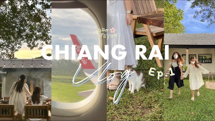 Chiang Rai EP.2 🧺 | ตะลุยกินเชียงราย ลาบควาย ข้าวซอย น้ำเงี้ยว , ตลาดคนเดินเชียงราย ,ขึ้นเขาดอยตุง - YouTube