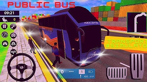 Public Transport #Simulator #4 - Double Bus Games Android IOS gameplay #bus⬆️