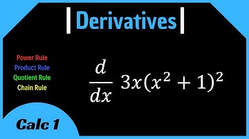 Derivatives (Complete Tutorial) || Power, Product, Quotient, and Chain Rule, Practice || Calculus 1