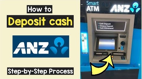Deposit Cash ANZ ATM  | Deposit Money ANZ Smart ATM into ANZ account | Add Money ANZ | Add Cash ANZ
