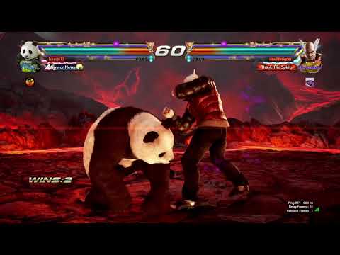 Fujin Panda VS 5 Bars Only Eternal Ruler Heihachi Laggy PS4 Version 5 Tekken 7 20220828000420