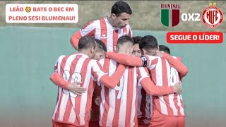 Blumenau 0X2 Hercílio Luz - Campeonato Catarinense Série B 2026 | 14° Rodada.
