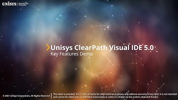 Unisys ClearPath Visual IDE 5.0 - Key Features Demo