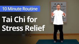 Tai Chi for Stress Relief | 10 Minute Daily Routines screenshot 1