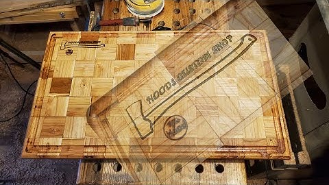 Custom Cutting Board Branding - Carving with Bob