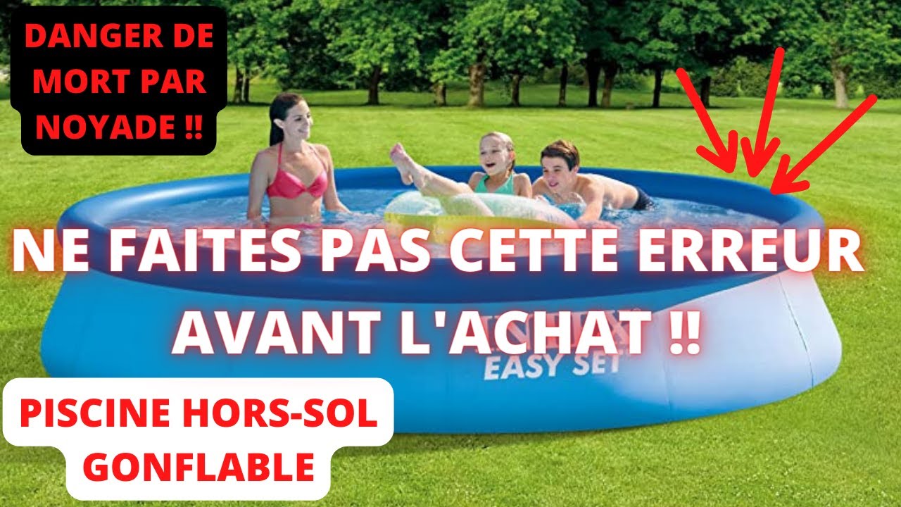 TOP 3 : Meilleure Piscine Gonflable Hors sol 2020 